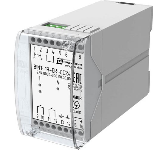 Изображение товара Блок сопряжения Индукция стандарта "NAMUR" BIN1-1R-ER-DC24 40998