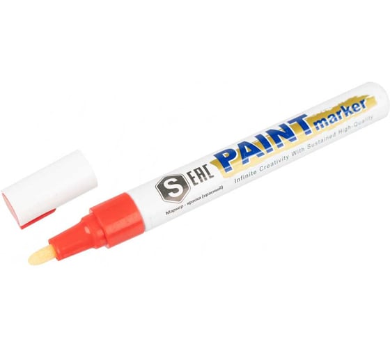 Изображение товара Маркер - краска SAMGRUPP (красный) (упаковка 144 шт) SAMC-037000003-144