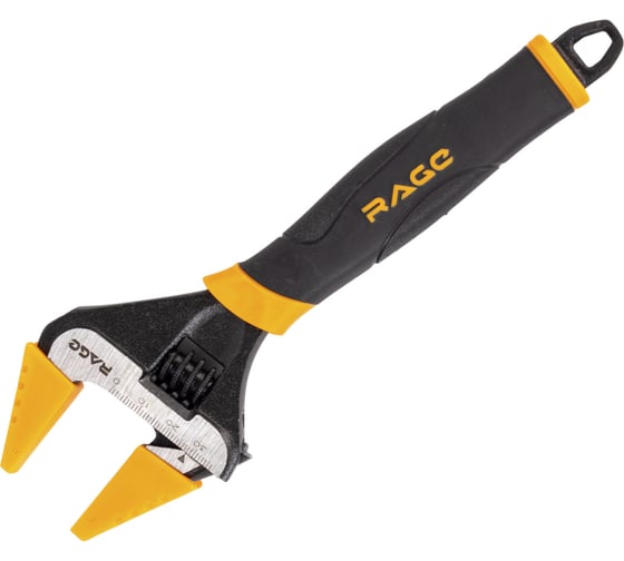 Изображение товара Ключ разводной RAGE с тонким губками и защитными насадками 200 мм 311106