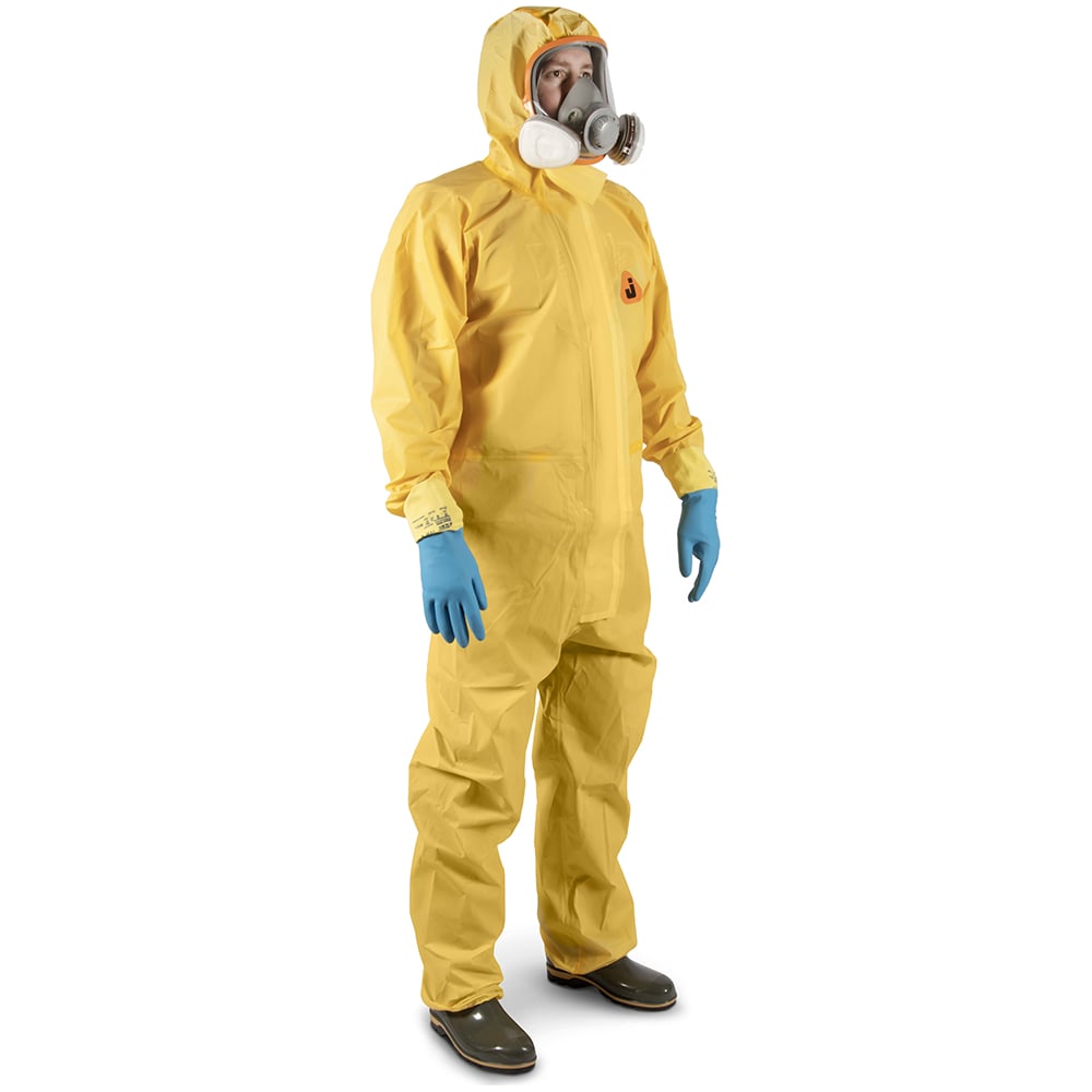 Изображение товара Комбинезон химической защиты Jeta Safety 4XL 58-60 синтетический желтый