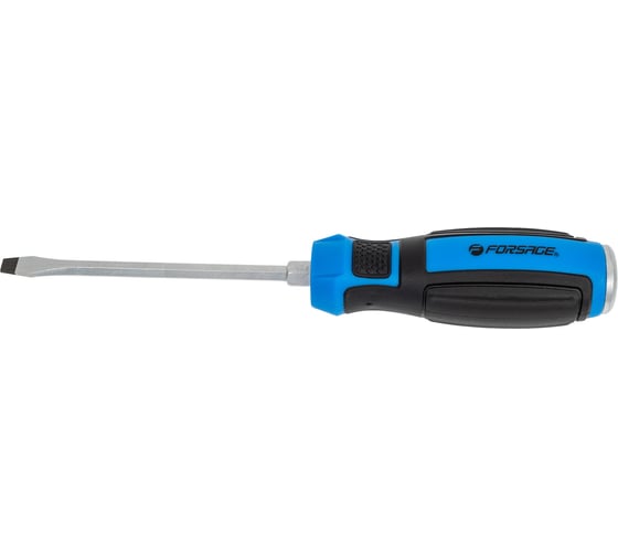 Изображение товара Шлицевая отвертка Forsage магнитная силовая SL 5х100 мм, "под ключ" 28124 F-7131005MS
