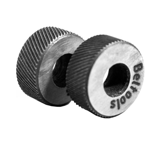 Изображение товара Комплект роликов 2шт (правый и левый) для сетчатого рифления (20х9х8) 70 гр. шаг 1.0 Beltools ri.254.76