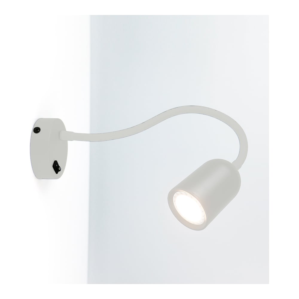 Изображение товара Бра на гибком основании General Lighting Systems Чтец GWL-GU10-M-IP20 серый