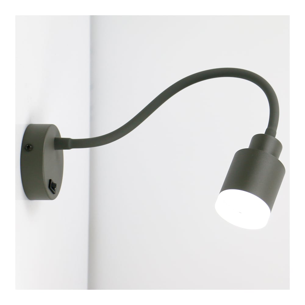 Изображение товара Бра на гибком основании General Lighting Systems Сказка GWL-GU10-M-IP20 графит 661940