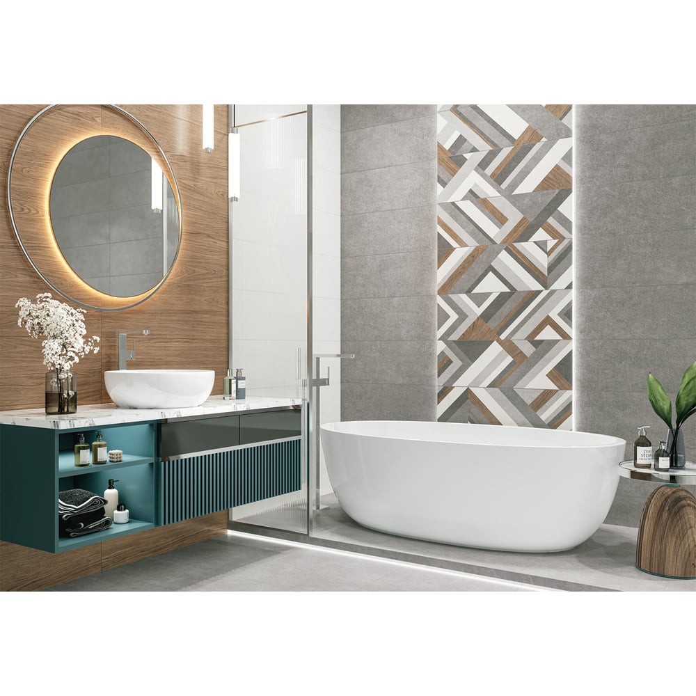 Изображение товара Облицовочная плитка AlmaCeramica Stereo 300х900 мм для стен и интерьера