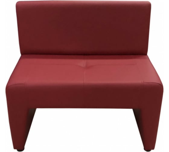 Изображение товара Диван Мягкий офис Ритм одноместный красный РТ101КР