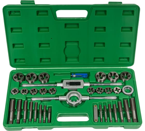 Изображение товара Набор плашек и метчиков Резолюкс 35 предметов 20235