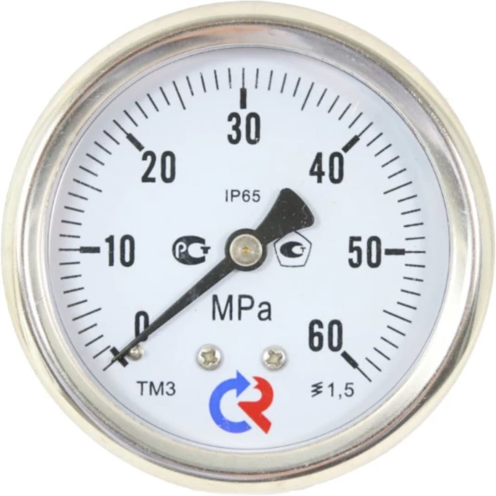 Изображение товара Манометр осевой РОСМА ТМ-320Т.00 0-1.6МПа G1/4 профессиональный