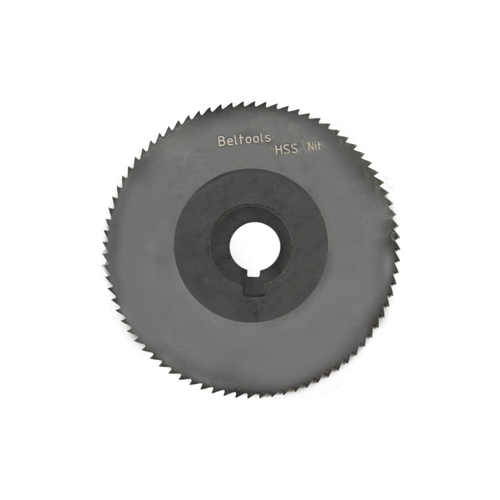Изображение товара Фреза отрезная Beltools 80х2х22 Z=80 тип 1 со ступицей и ш/п HSS Nit ГОСТ 2679-93 ri.174.2404