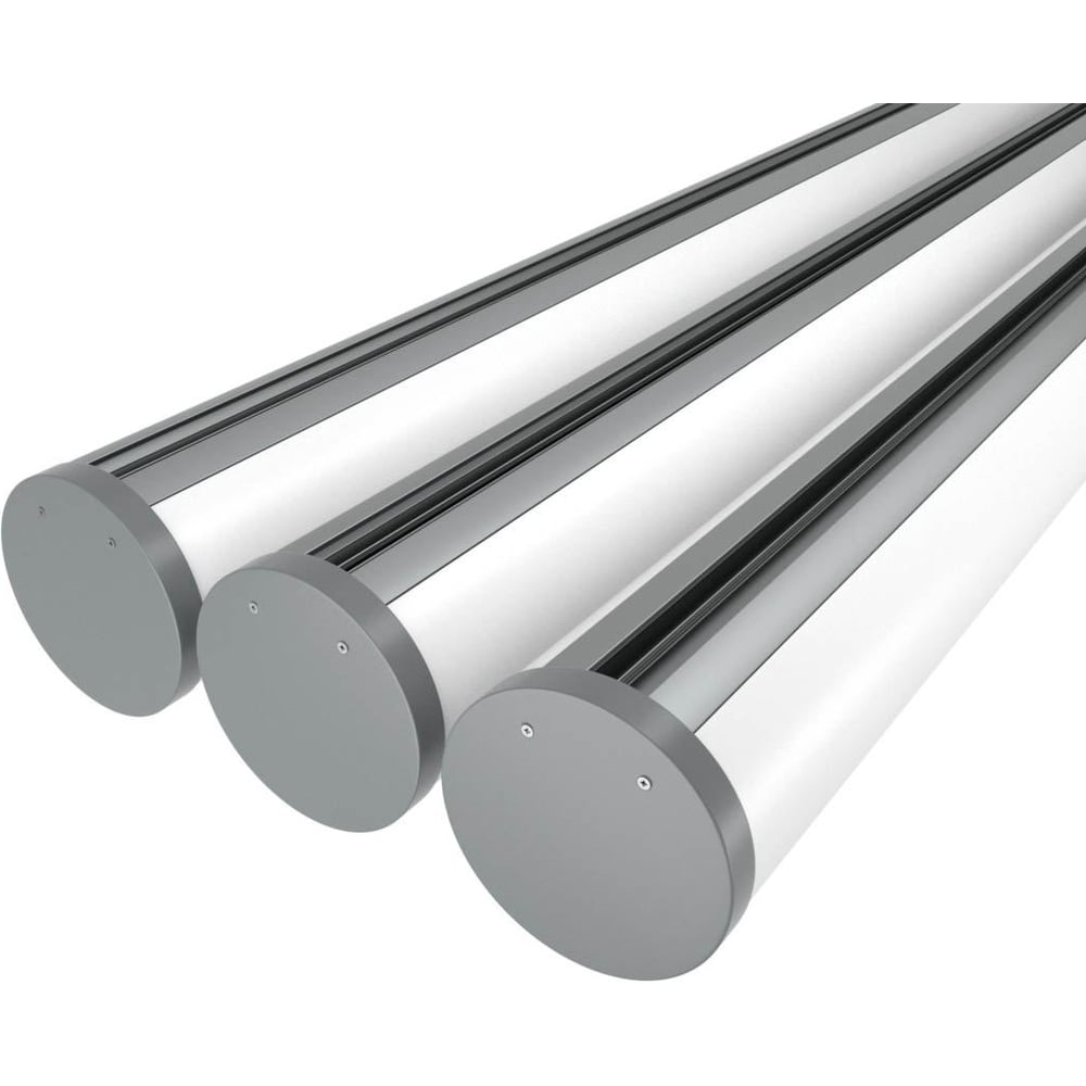 Изображение товара Комплект алюминиевых профилей Ledcraft LC-LP1135M60-1x3Silver для потолочной и контурной подсветки