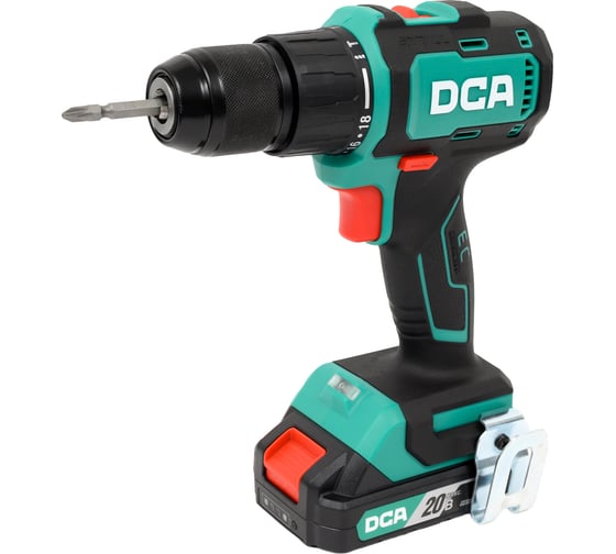 Изображение товара Аккумуляторная ударная дрель-шуруповерт DCA ADJZ2055i (TYPE AM)