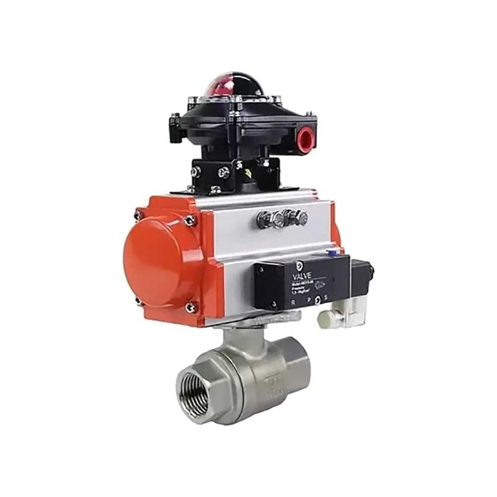 Изображение товара Кран шаровой DN.ru КШМП 316 230-ISO Ду50 с Ру63 из нержавеющей стали