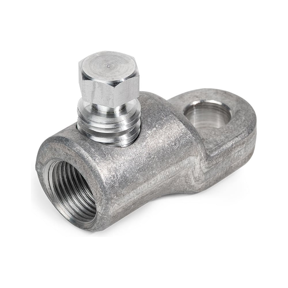 Изображение товара Наконечник болтовой КВТ 1НБ-70/120 алюминиевый, серебристый, под болт