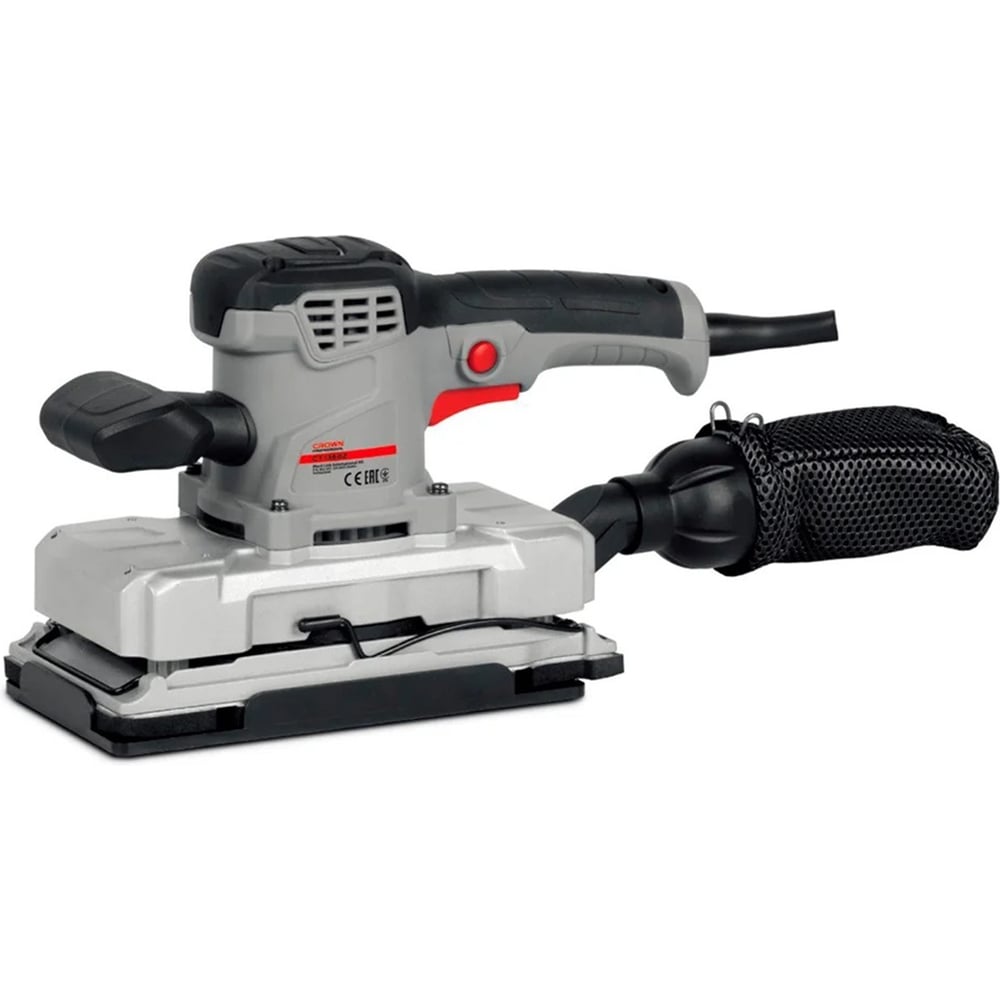 Изображение товара Профессиональная шлифовальная вибрационная машина Crown CT13682V 430 Вт