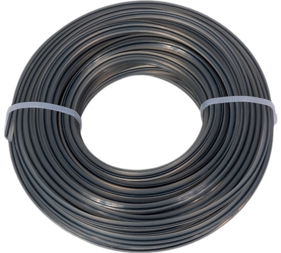 Изображение товара Леска износостойкая ЛКС-3.0-15 (3 мм; 15 м; квадрат со стержнем) для триммера Витязь 18026017