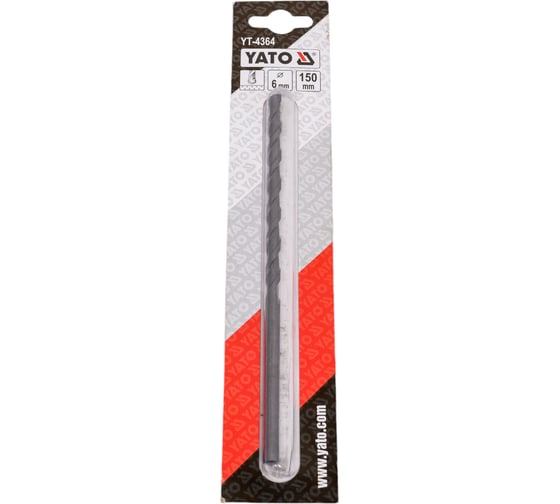 Изображение товара Сверло по бетону 6х150 мм YATO YT-4364