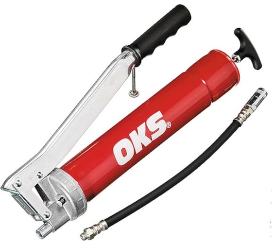 Изображение товара Ручной шприц для смазки в комплекте со шлангом и наконечником OKS 5500 270157