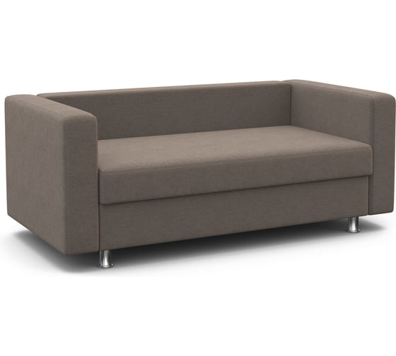 Изображение товара Диван офисный Шарм Бит велюр светло-коричневый 24062028465