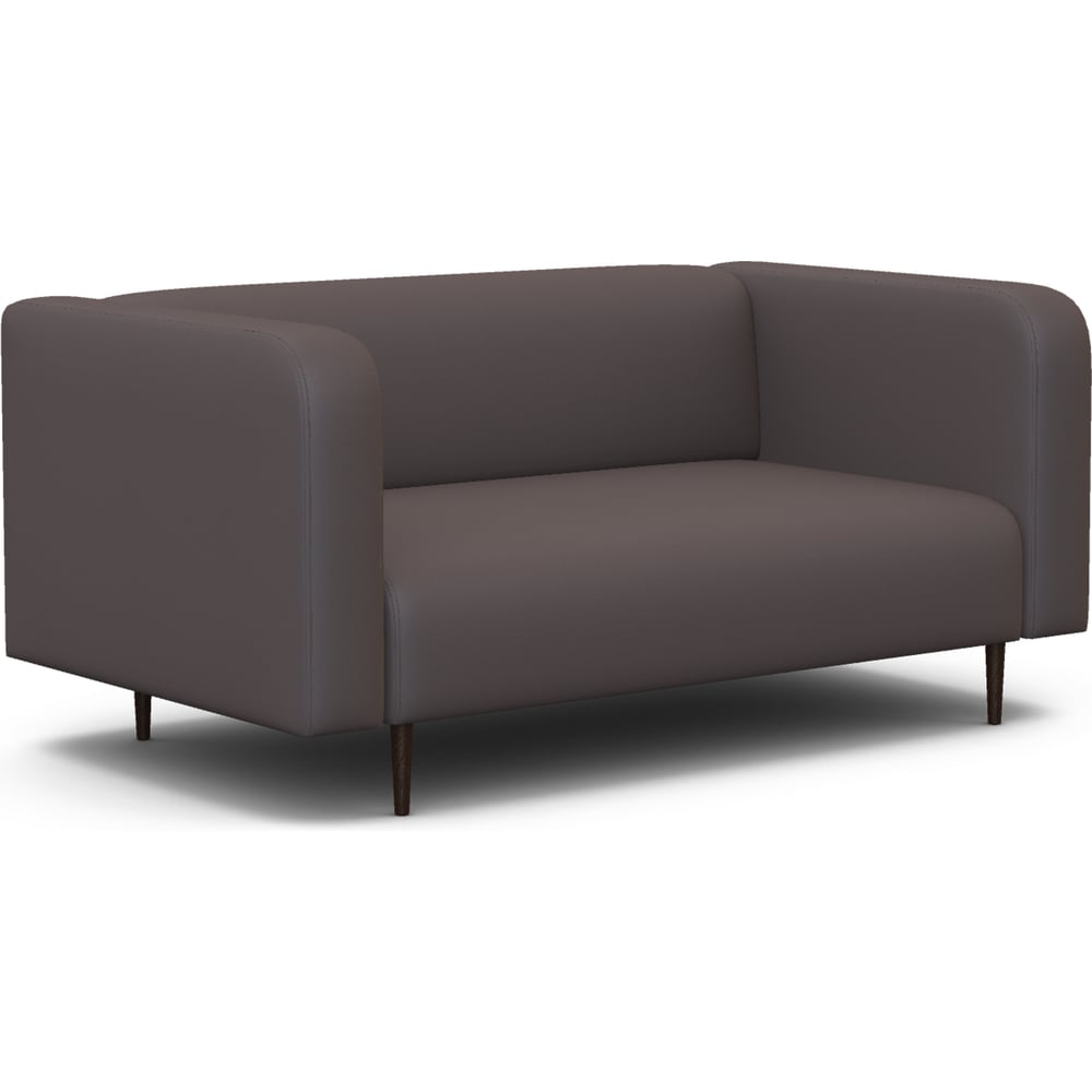 Изображение товара Диван офисный Шарм Акцент экокожа темно-серый