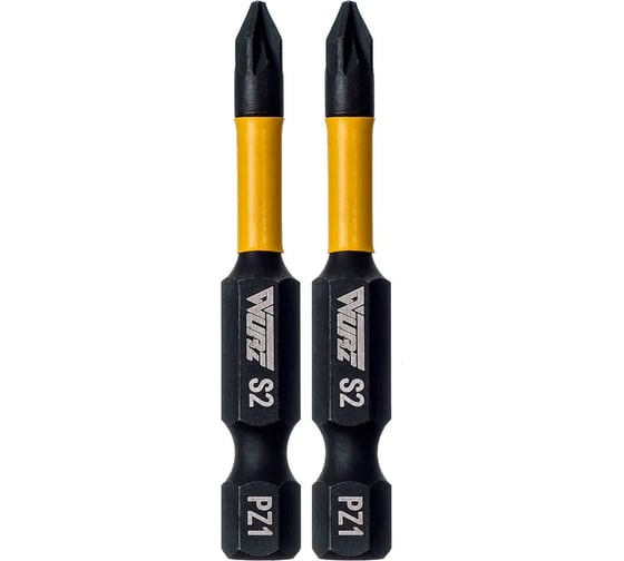 Изображение товара Бита торсионная магнитная WURZ PZ1, 50мм, 2шт/блистер 2920-2