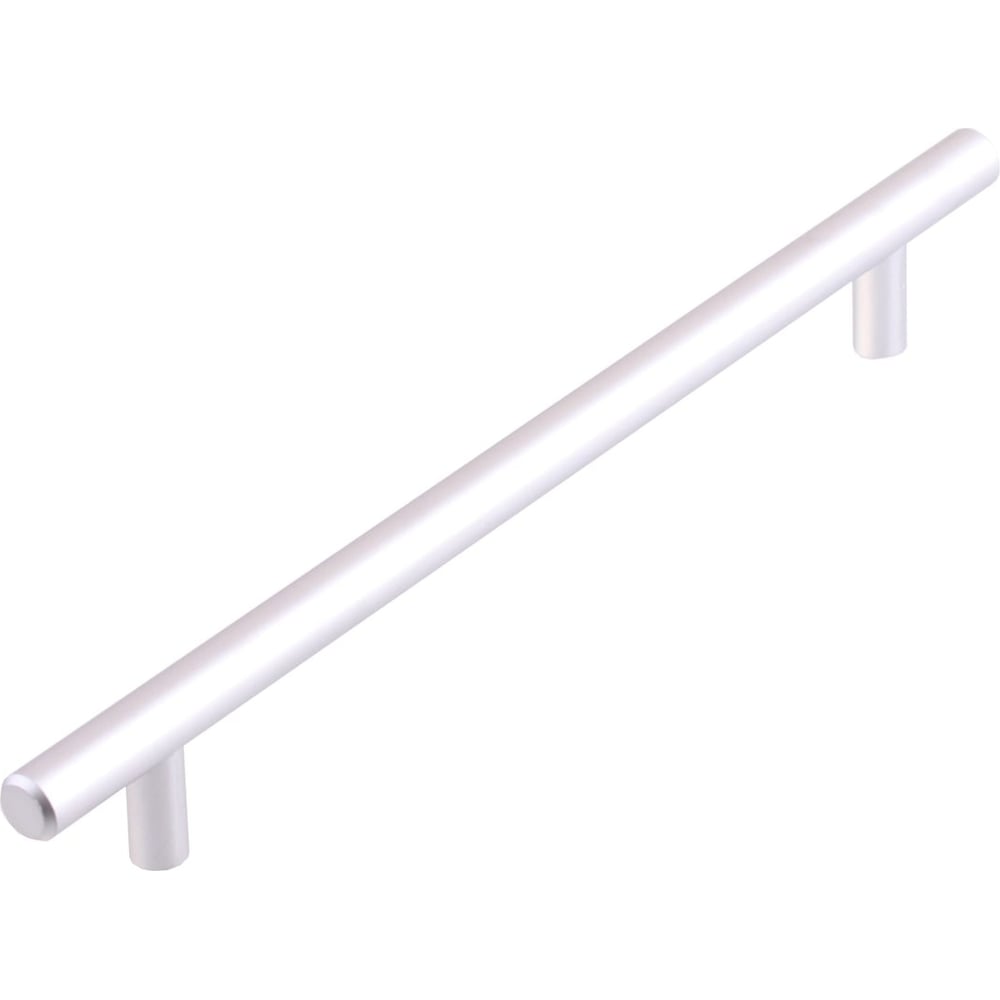 Изображение товара Ручка рейлинговая Стройбат 192мм матовый хром 5 шт для корпусной мебели