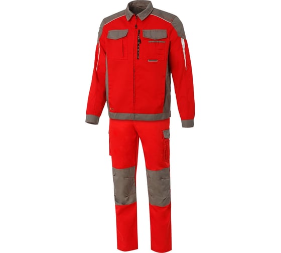Изображение товара Костюм СОЮЗСПЕЦОДЕЖДА STATUS NEW 2 красный/темно-серый, р. 52-54 рост 182-188 2000000094663