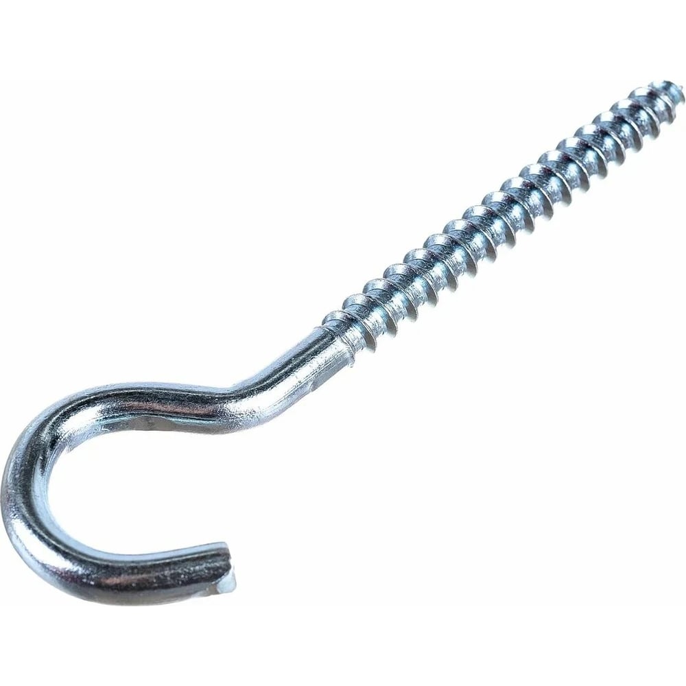 Изображение товара Шуруп с полукольцом ЦММ 4,0х60 оцинкованный, 100 шт