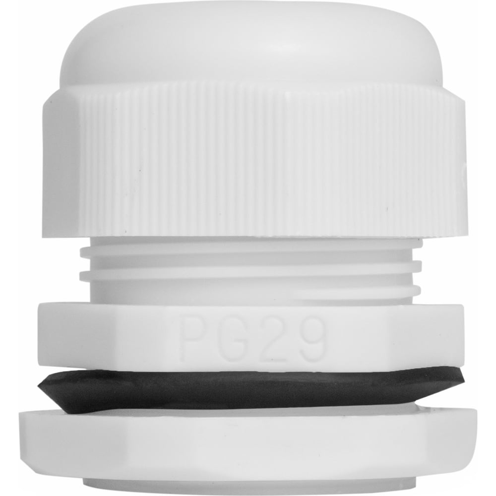 Изображение товара Ввод кабельный Vell пластиковый PG-29 на 5 штук для кабелей 18-25 мм