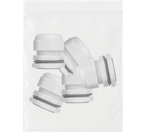 Изображение товара Кабельный ввод пластиковый Vell PG-29 (18-25 мм), 5 шт 1379595