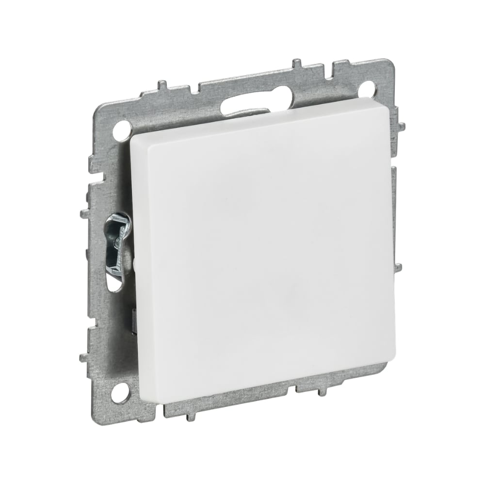 Изображение товара Выключатель 1-клавишный перекрестный IEK BRITE 10А белый IP20