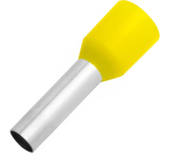 Изображение товара Штыревой наконечник втулочный изолированный Vell, НШВИ 6,0-12, 100 шт 1379553