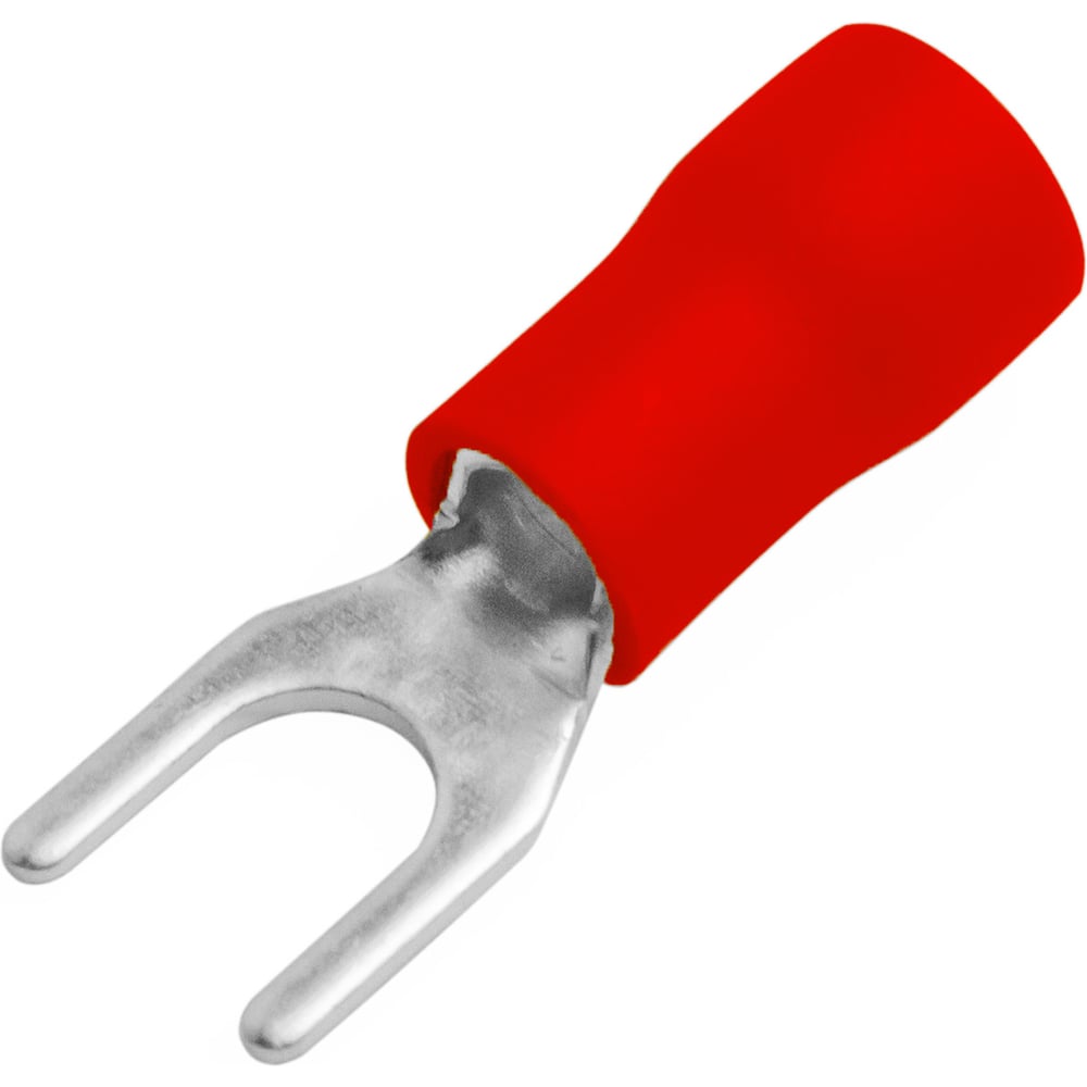 Изображение товара Наконечник кабельный вилочный изолированный ВНВИ 1,5-4 100 шт Vell