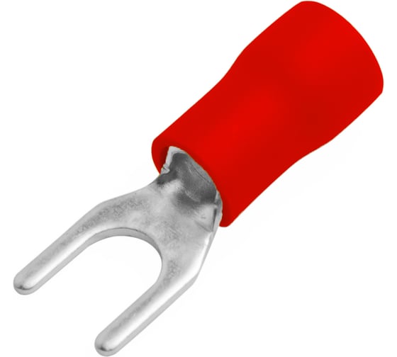 Изображение товара Кабельный наконечник вилочный изолированный Vell НВИ 1,5-4, 100 шт 1379567