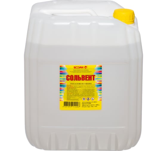Изображение товара Сольвент ЯСХИМ Евро 10 л 4607059912207