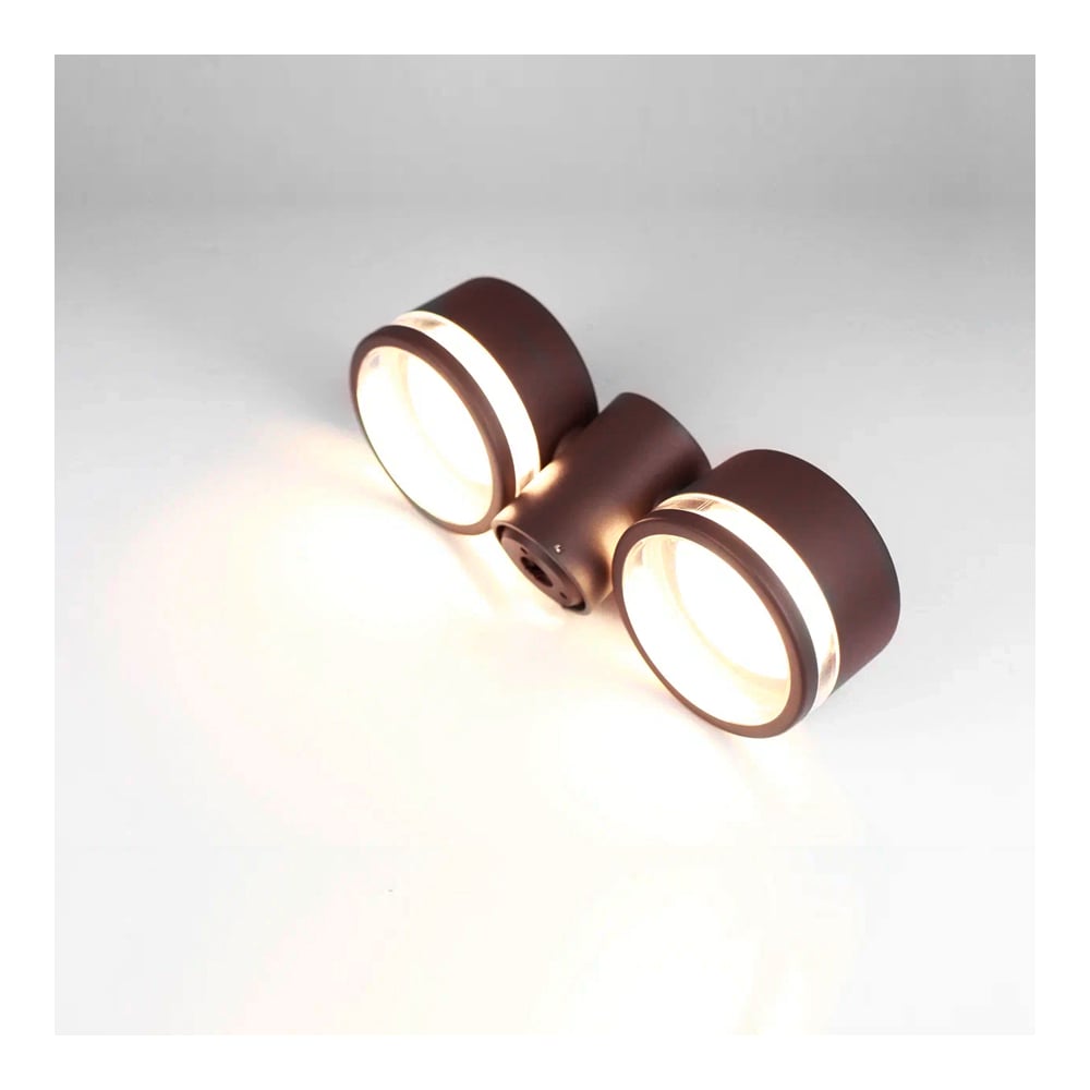 Изображение товара Фасадный светильник Иллюмакс GWL-2GX53-M-IP65 коричневый для архитектурного наружного освещения