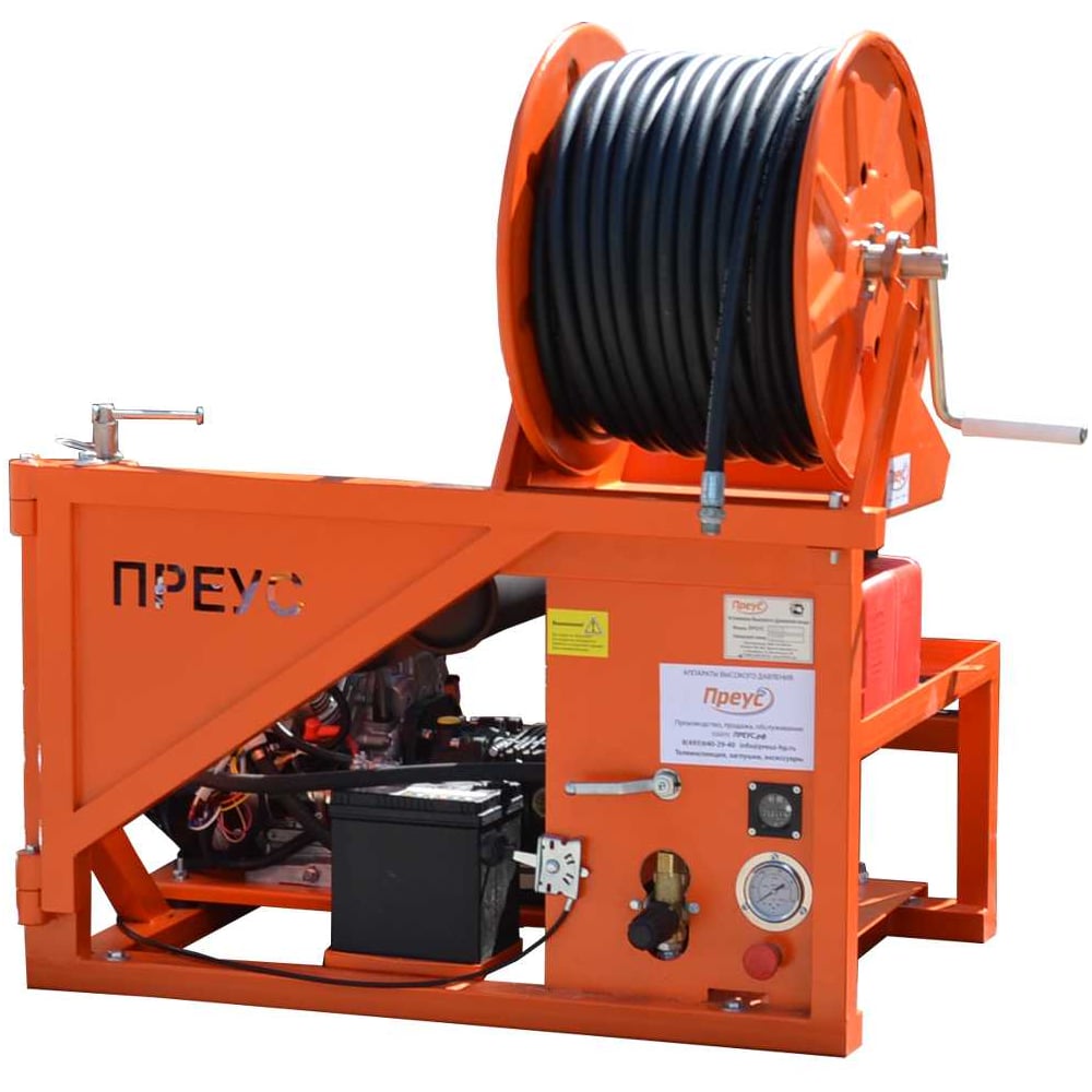 Изображение товара Каналопромывочная установка Преус Б2050КР L с бензиновым приводом