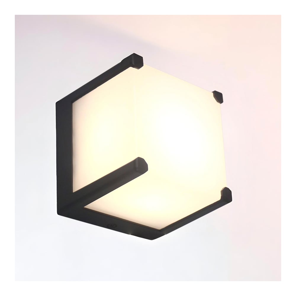 Изображение товара Фасадный светильник General Lighting Systems Куб GWL-GX53-M-IP65 черный