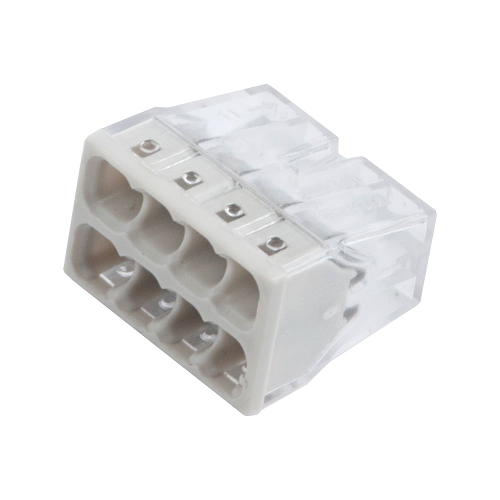 Изображение товара Клемма General Lighting Systems GTER6-08-P-BL5 8-пров. для проводников 0.5-2.5 мм²