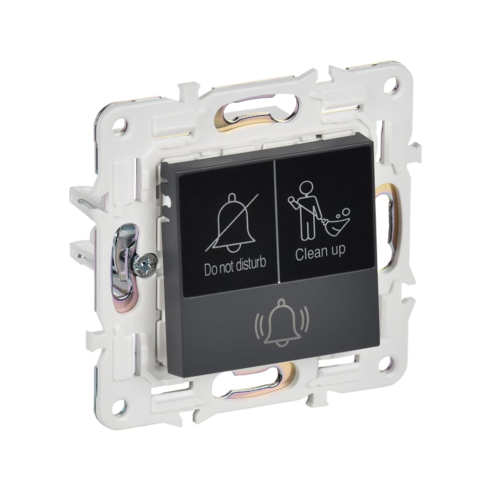 Изображение товара Кнопка вызова с индикацией IEK SKANDY для отелей 10А SK-V17T титан