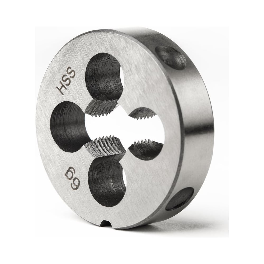 Изображение товара Плашка для нарезания метрической резьбы Advancetool М14х1,25 HSS4341 (Р6М5), 6g, DIN223 ADT-ПМ14125