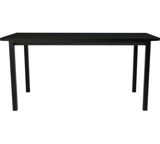 Изображение товара Стол офисный LuxAlto ST45OV черный/ ЛДСП черный, 160x80, 34603