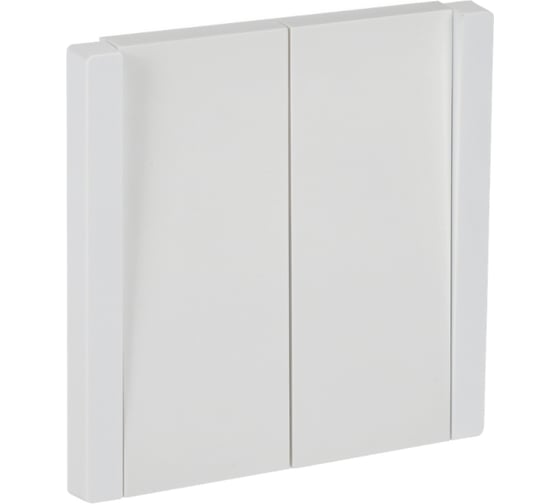 Изображение товара Выключатель 2-клавишный перекрестный IEK FORTE&PIANO 10А FP209 белый FP-V23-0-10-1-K01