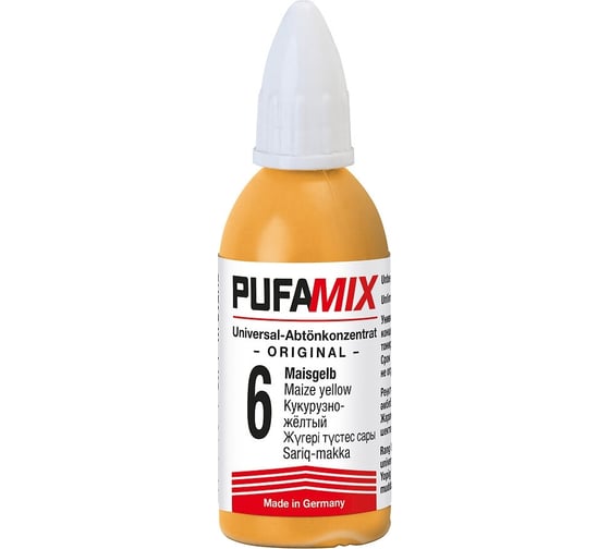 Изображение товара Универсальный концентрат для тонирования №6 Pufas PUFAMIX 20 мл 76101000