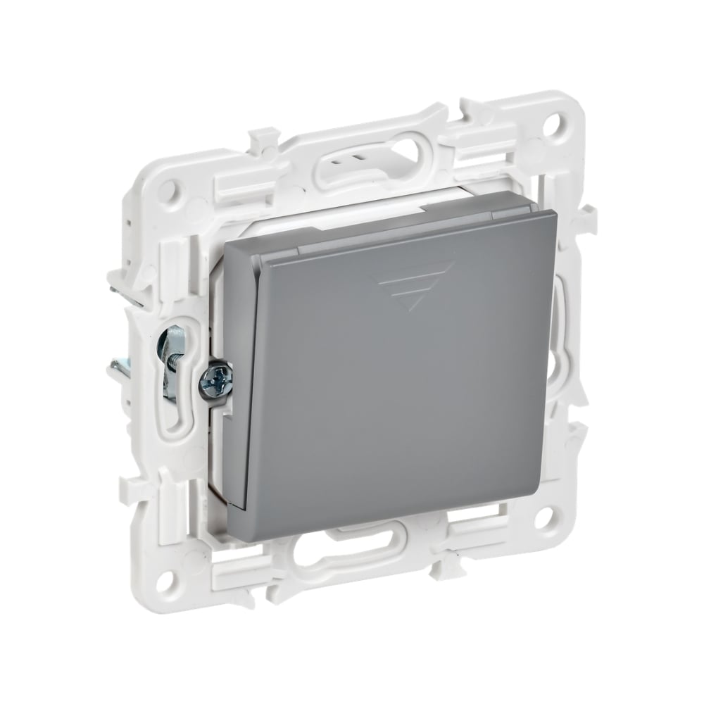 Изображение товара Выключатель карточный IEK SKANDY 30А SK-V15Gr серый SK-V11-0-10-K03