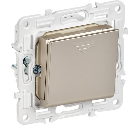 Изображение товара Выключатель карточный IEK SKANDY 30А SK-V15Sh шампань SK-V11-0-10-K37