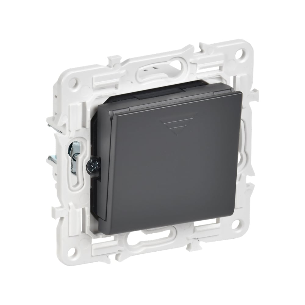 Изображение товара Выключатель карточный IEK SKANDY 30А SK-V15T титан для освещения