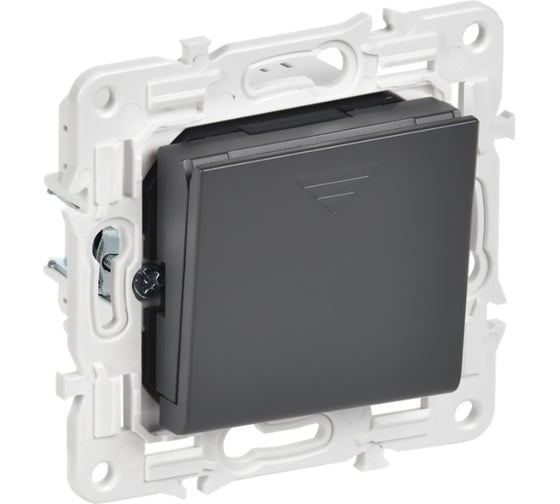 Изображение товара Выключатель карточный IEK SKANDY 30А SK-V15T титан SK-V11-0-10-K48