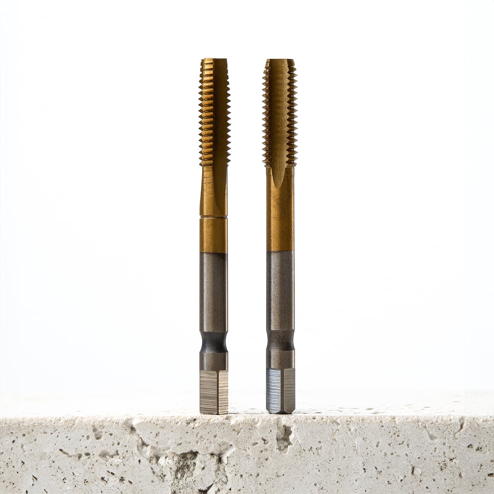 Изображение товара Метчик Advancetool М18х2,50, комплект 2 шт., TiN покрытие, ГОСТ