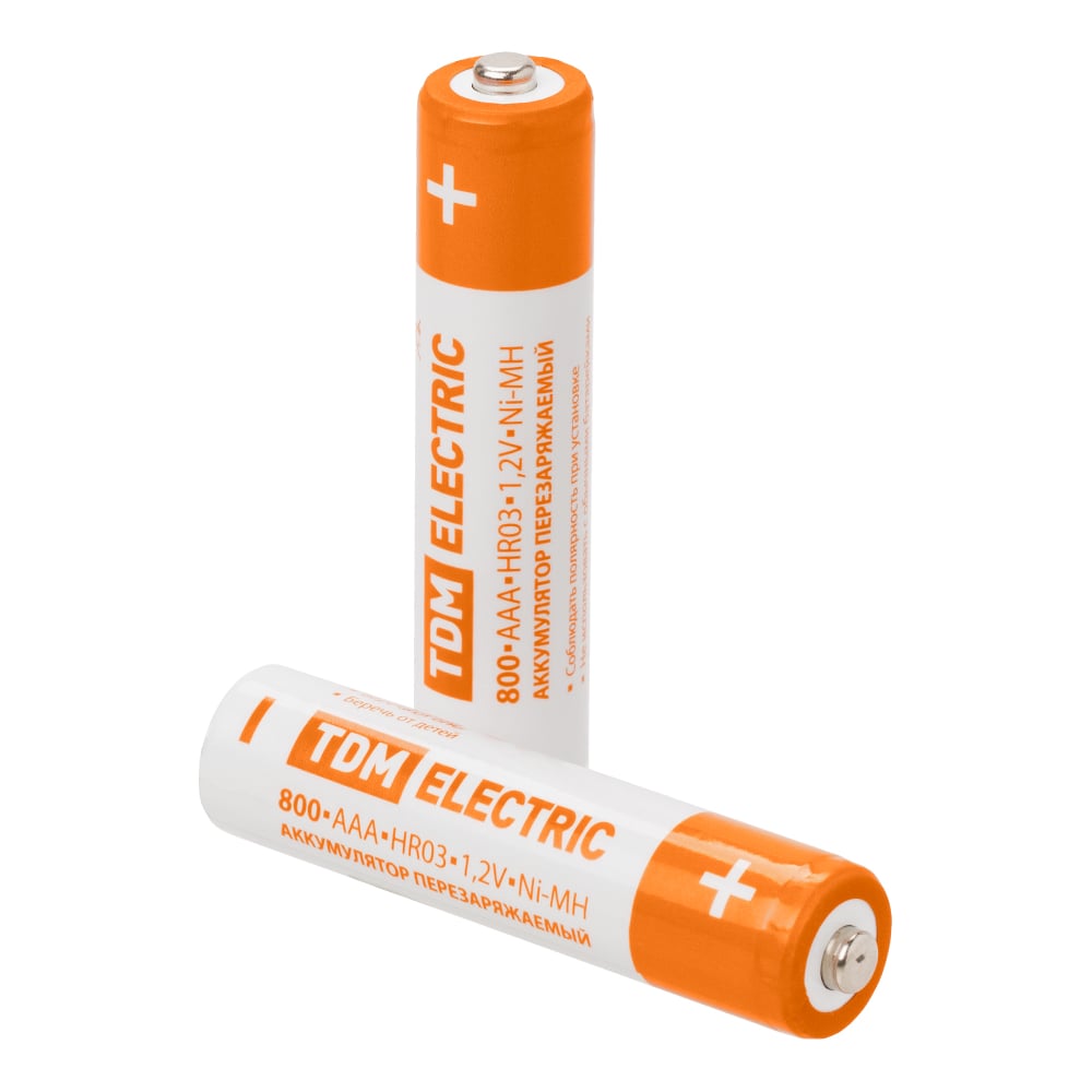 Изображение товара Аккумулятор TDM ELECTRIC AAA-800 мАч Ni-MH