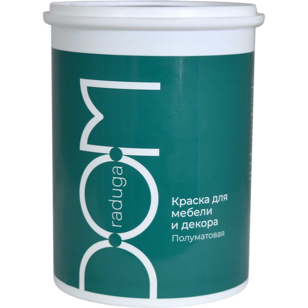 Изображение товара Краска для мебели Радуга ВД-АК 1111 DOM графит 1.2 кг